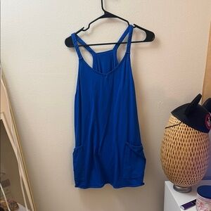 Amazon Women's Blue Midi Dress